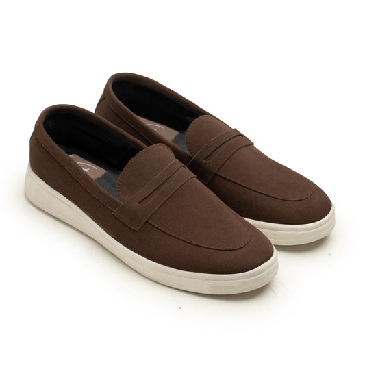 Seaside Walk Sneaker Loafer ( Brown )