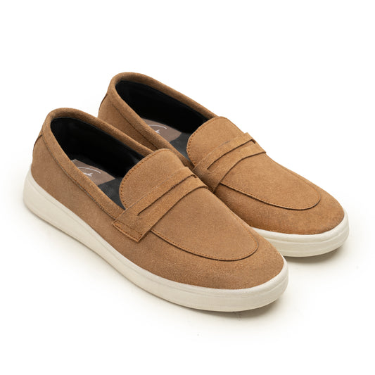 Seaside Walk Sneaker Loafer ( Camel )